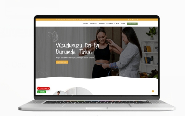 Diyetisyen web sitesi