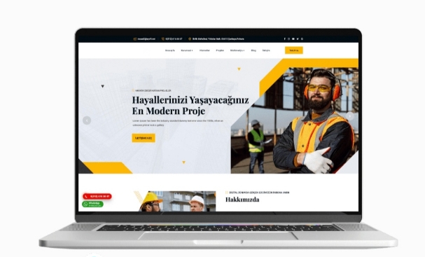 İnşaat web sitesi