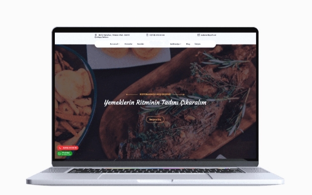 Restoran web sitesi